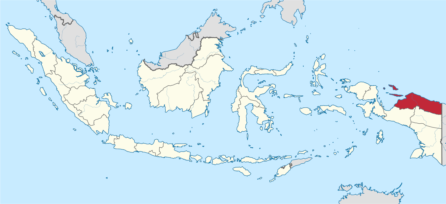 Papua Map