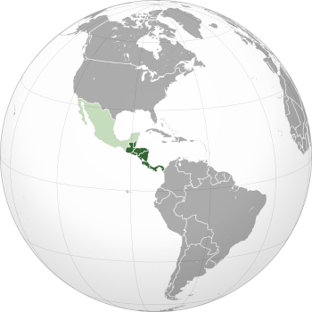 Central America Map