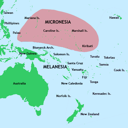 Micronesia Map