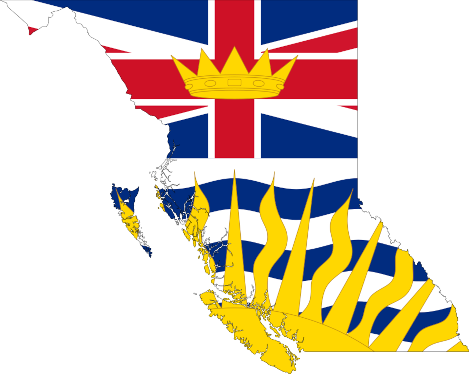 British Flag Map