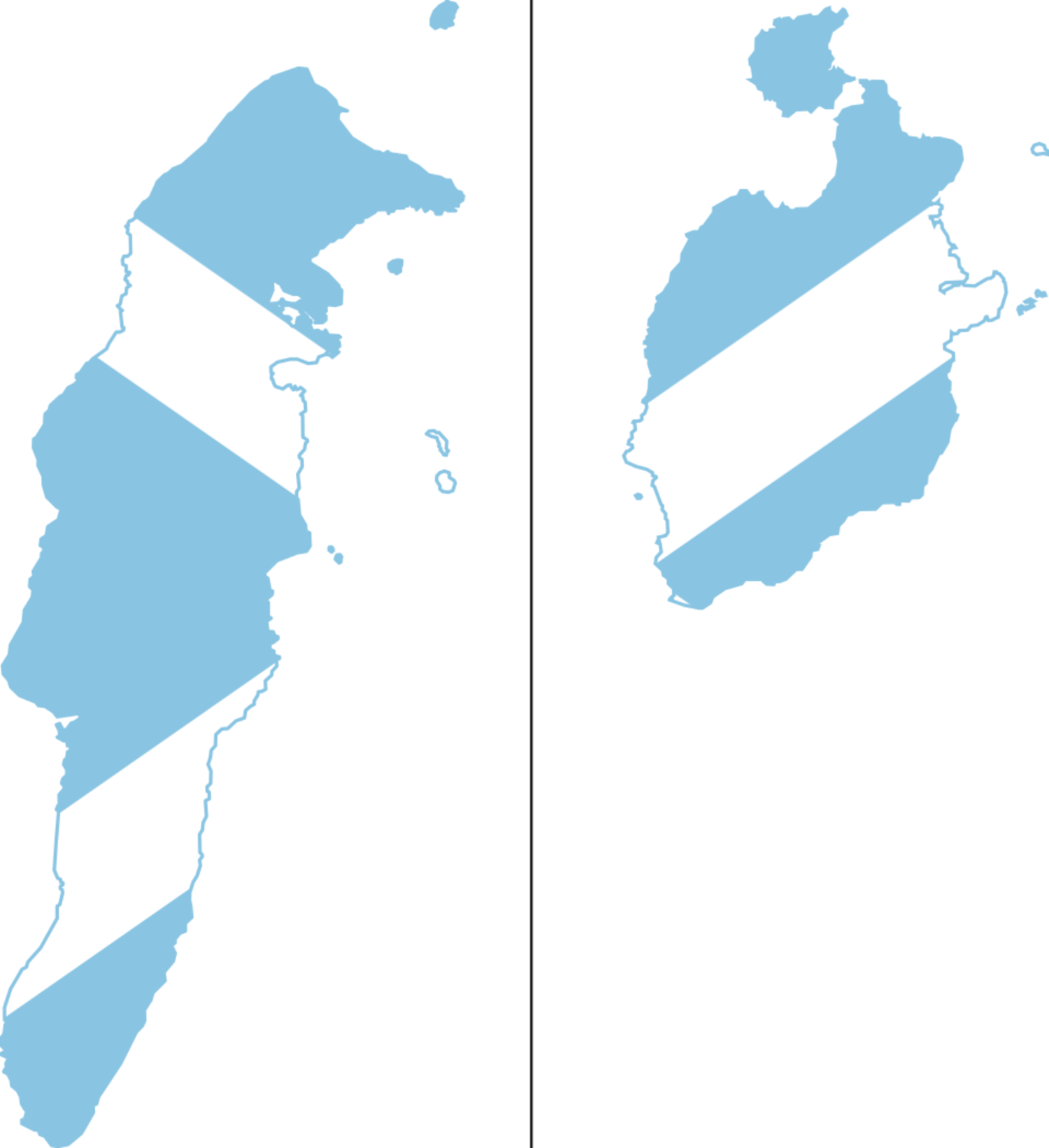 Greece Flag Map