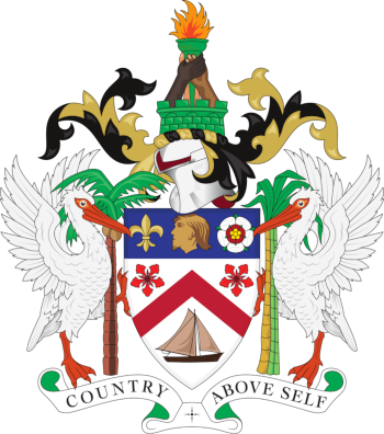 Saint Kitts and Nevis Coat of Arms