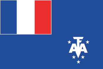 French Southern and Antarctic Lands Flag