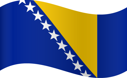 Bosnia and Herzegovina Flag