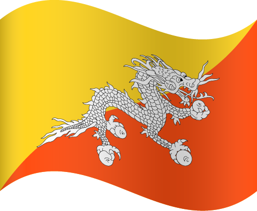 Bhutan Flag