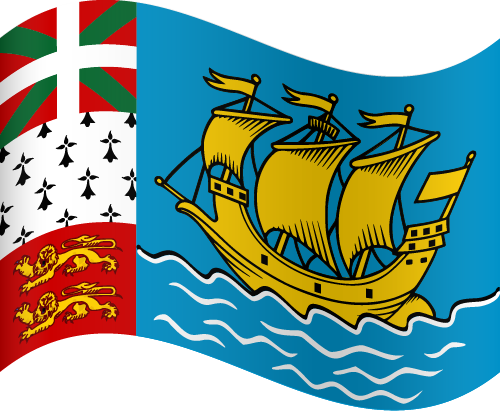 Saint Pierre and Miquelon Flag