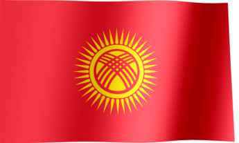 Kyrgyzstan Flag