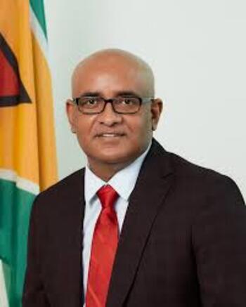 Vice President Bharrat Jagdeo
