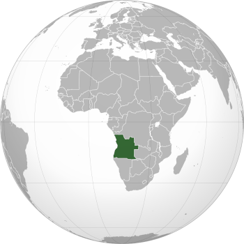 Angola Location