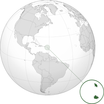 Antigua and Barbuda Location