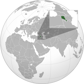 Armenia Location