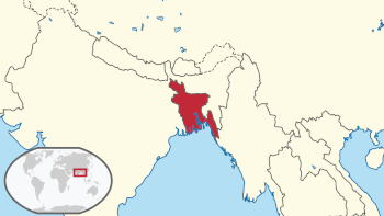 Bangladesh Location