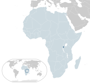 Burundi Location
