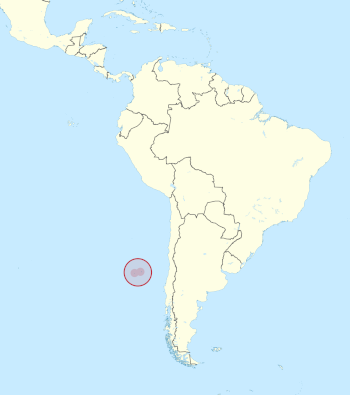 Juan Fernández Islands Location