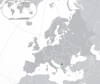 Kosovo Location