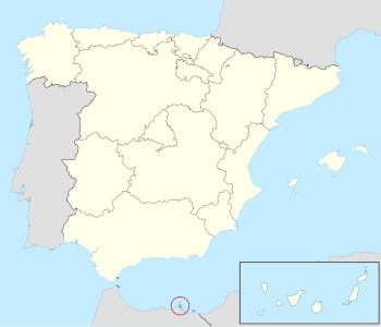 Melilla Location