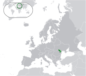 Moldova Location