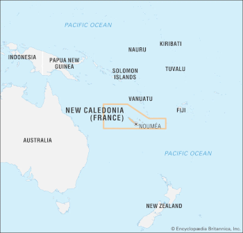 New Caledonia Location