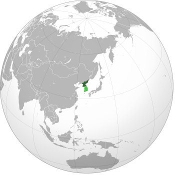 North Korea Location