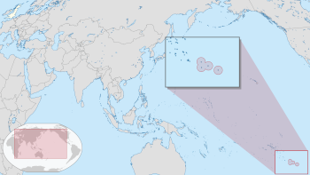 Pitcairn Islands Location