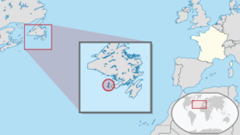 Saint Pierre and Miquelon Location