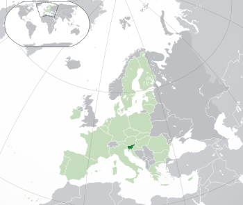 Slovenia Location
