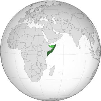 Somalia Location