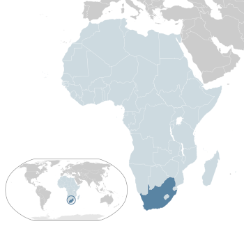 South Africa Location