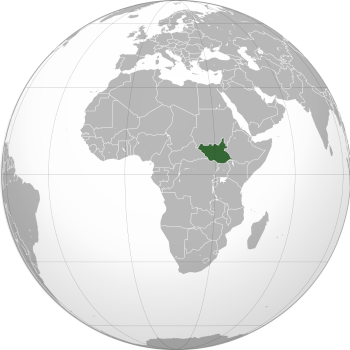 South Sudan Location