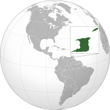 Trinidad and Tobago Location