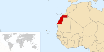 Western Sahara Location