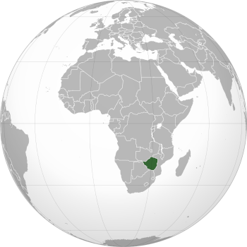 Zimbabwe Location